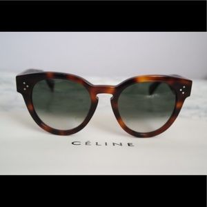 CELINE Thin Preppy Sunglasses CL 41049s. NEW